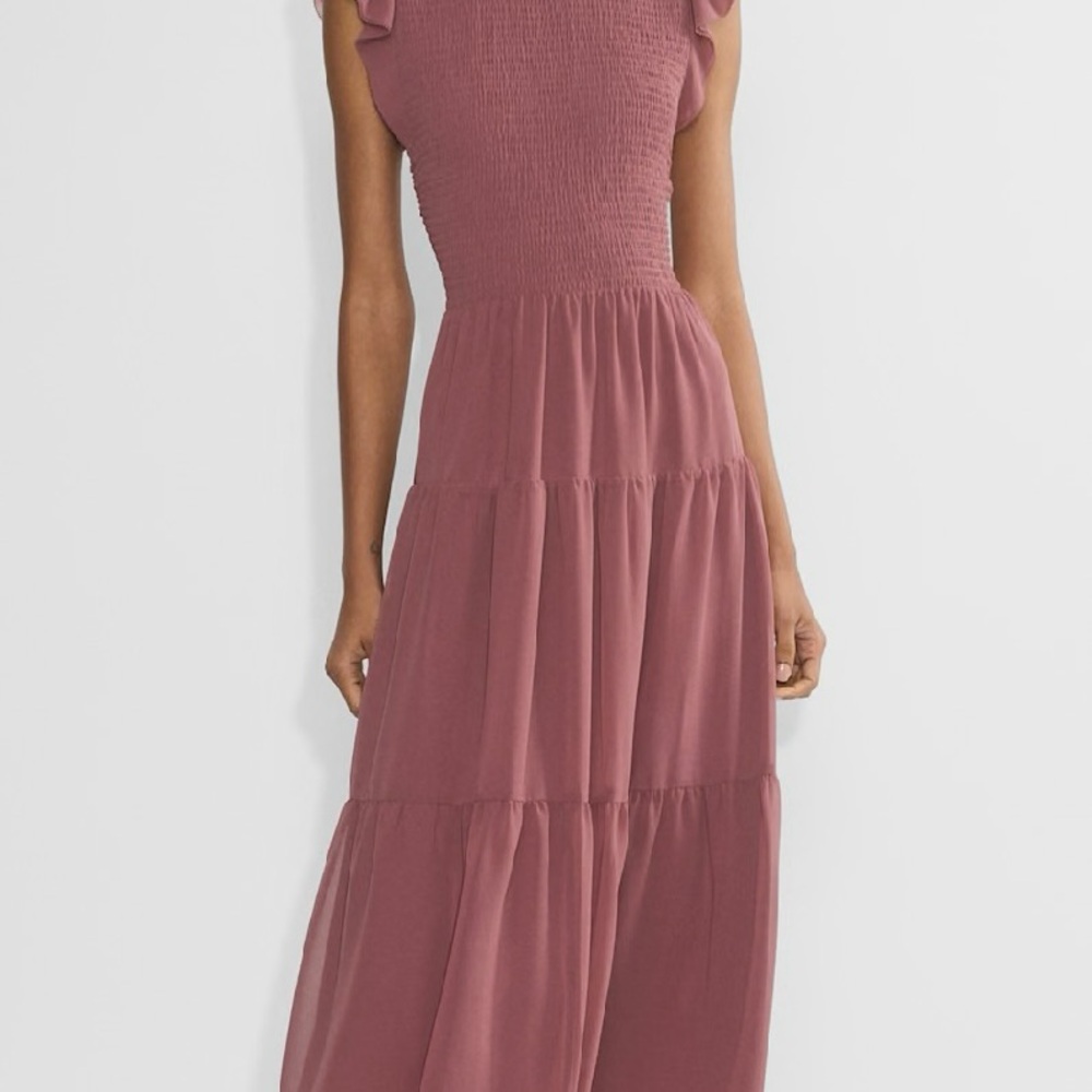 Aritzia Blake Dress (Opera Rose) Size Small